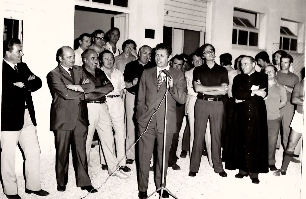 Inaugurazione polisportivo 1973
